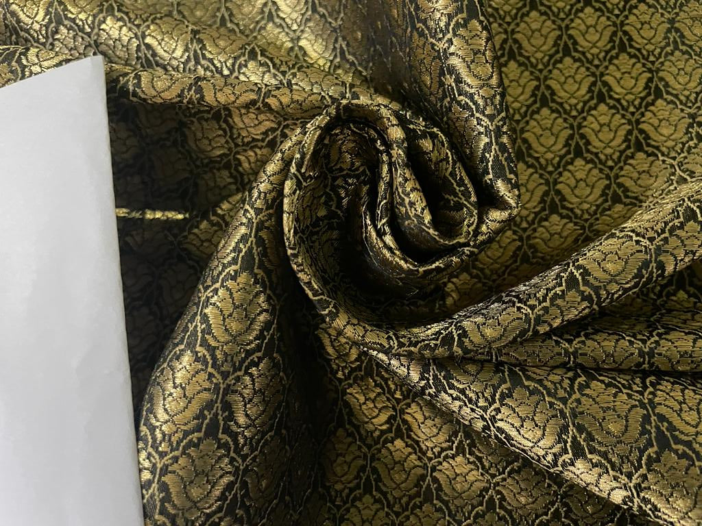 Gold Silk Brocade 448 Fabric main image 1