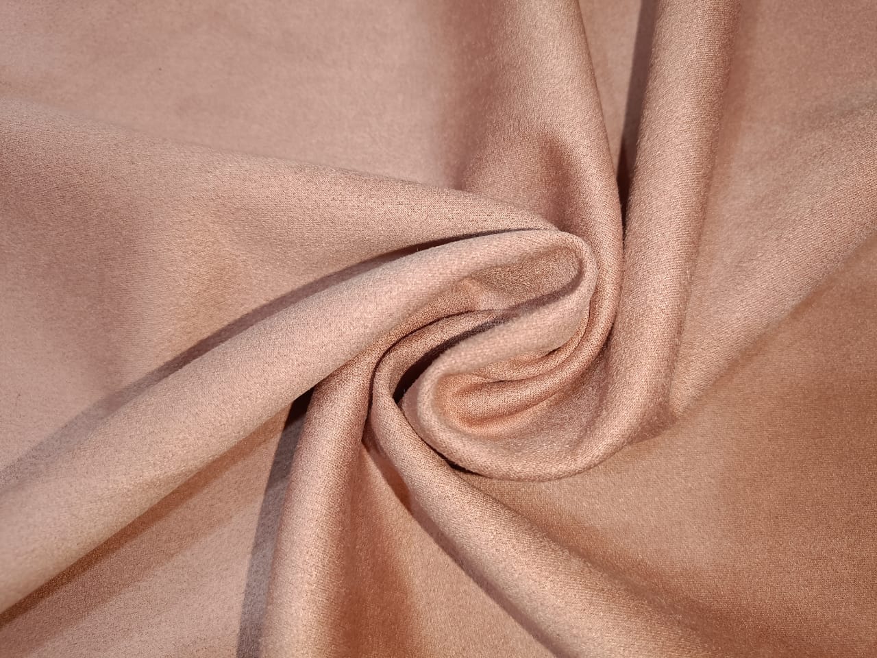 Scuba Suede Knit fabric 59" wide- fashion wear onion pink COLOR[1 –