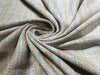 Silk multi color rainbow fabric 54 inches wide 380 grams [15851]