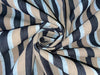 100% Cotton Denim  Fabric 58" wide available in THREE styles [DENIM NAVY PIN STRIPE DENIM NAVY BROWN AND GREY STRIPE DENIM SUSTAINABLE 2 X2 TWILL TENCIL COTTON] [14042/43/12376]