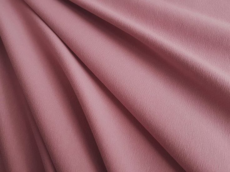 Scuba Suede Knit fabric 59&quot; wide- fashion wear rose pink and rust COLOR REVERSABLE[7827]