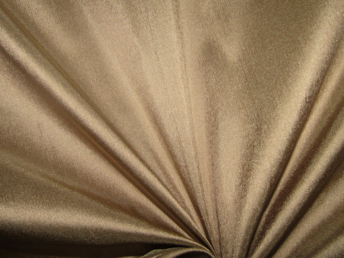 100% Pure silk dupion fabric BEIGE TAUPE color 54" wide DUP319[2]