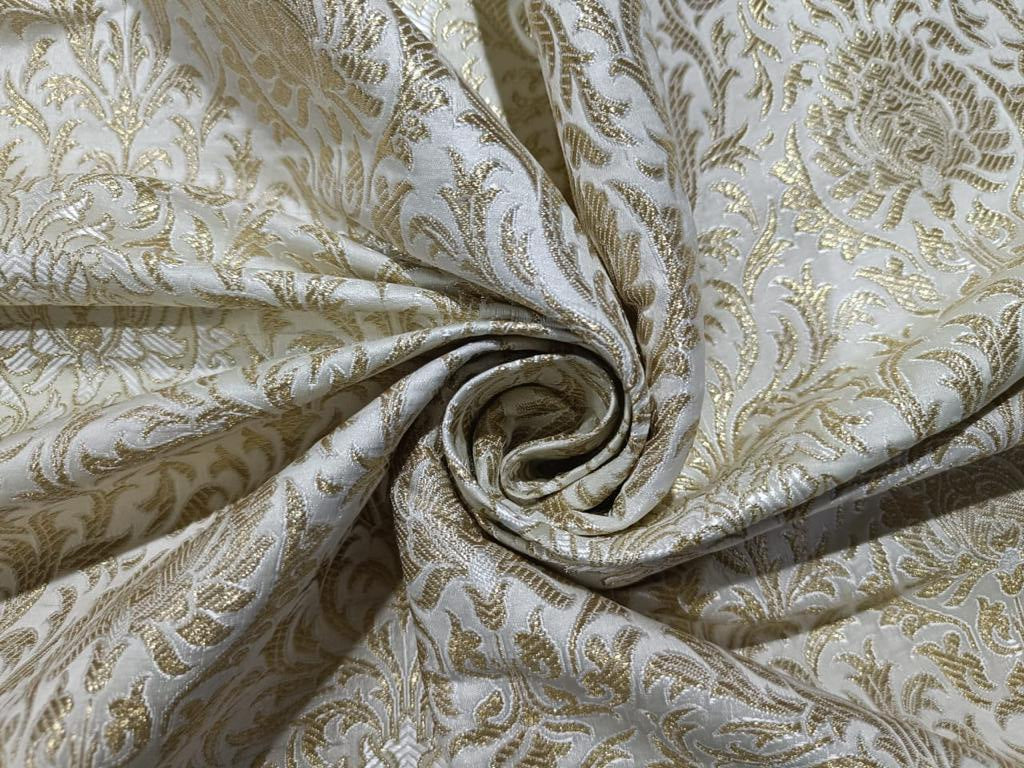 silk brocade dress fabric Amazon.com: BHYTAF Jacquard Brocade Fabric, Satin Silk Brocade, Floral Pattern, Traditional Chinese Vintage, Blue and Yellow