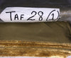 100% SILK TAFFETA FABRIC Gold X BLACK color 54" wide TAF28[1]