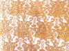 Beautiful Embroidery  LACE fabric BRIGHT GOLD  58" WIDE [15041]