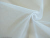 White 100% finlay 120x 120 count cotton organdy medium stiff fabric 44&quot; wide