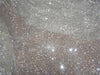 Hand embroiderd heavy net sequence fabric 44&quot;wide