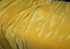 Mustard Golden color Polyester Pleated Fabric ~ 58&quot; Wide