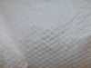 100%  Dupioni SIik  fabric 54" wide PINTUCKS natural white DUP19[2]