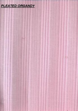 PINK 100% cotton organdy fabric 44