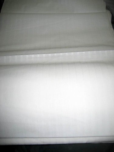 Pure White Cotton Organdy Dimity Stripes~Width 44