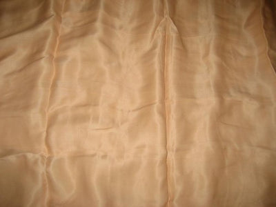 Peach colour silk satin~width 44&quot;