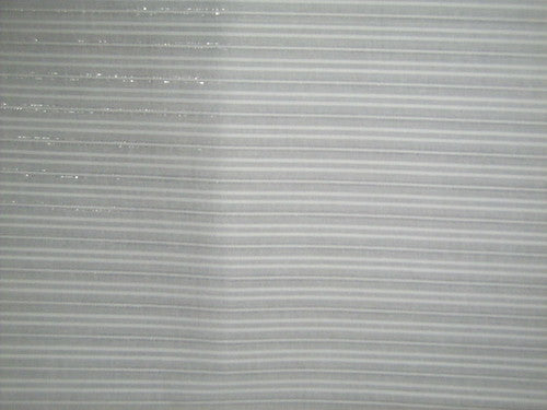 white cotton dobby jacquard stripes 44&quot; wide
