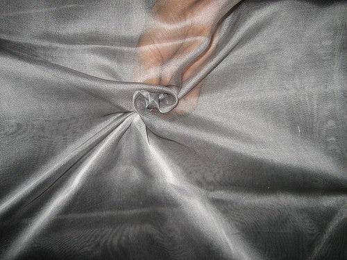 Black/ white silk organza fabric 54&quot; wide