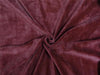 100% Cotton heavy weight Rusty Red Velvet Fabric 54" wide[6386]