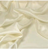 Rich Ivory colour plain habotai silk 44&quot;