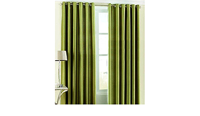 Parrot Green colour Crepe Silk~Geometrical design~Width 44&quot;wide