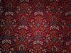 Brocade Velvet Embroidered fabric wine color 44" wide BRO866[2]