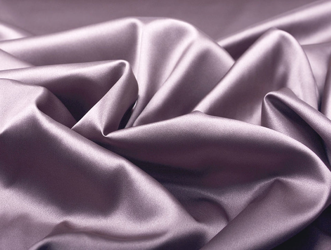 Viscose modal satin weave fabric Mauve color~ 44&quot; wide.(54) [10516]