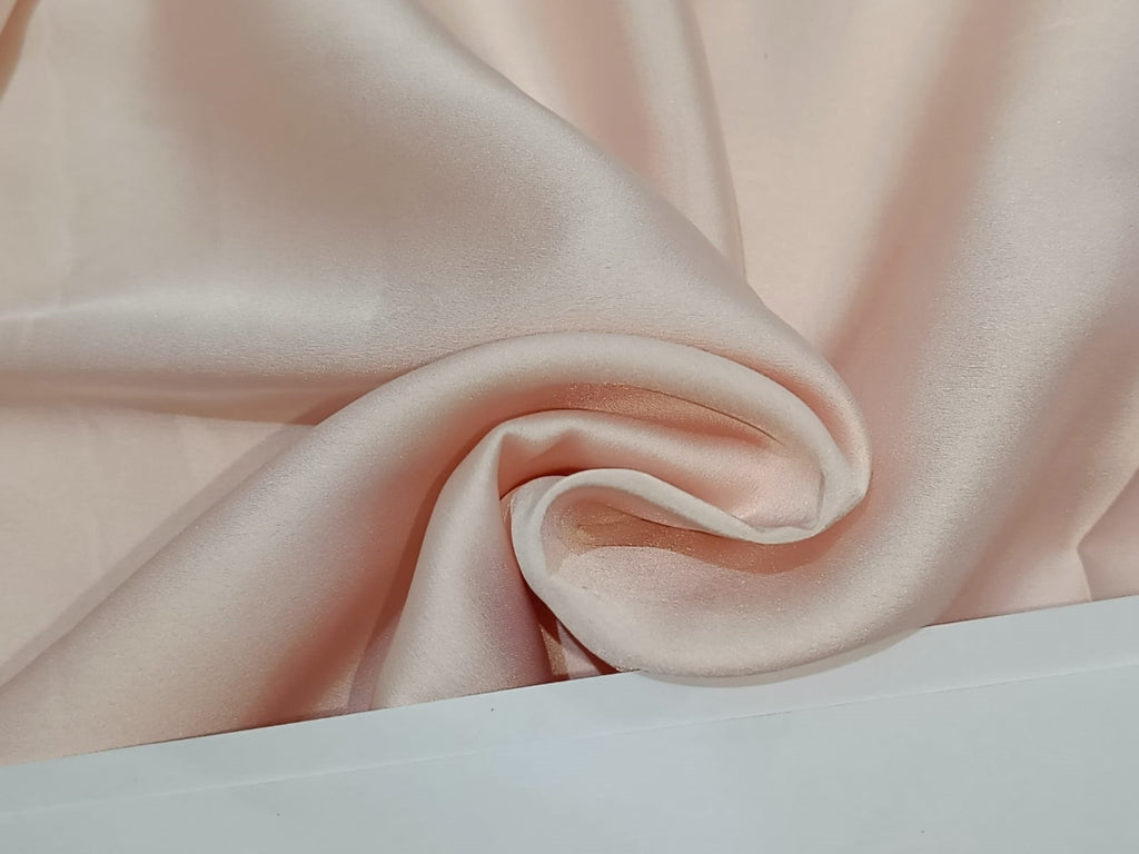 Japanese Satin weave fabric 44" wide pastel pink