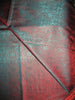 Silk Brocade Vestment Fabric Green &amp; Orangeish Red BRO151[1]