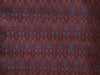 Silk Brocade Vestment Fabric Rust,Blue &amp; Maroon color BRO152[6]