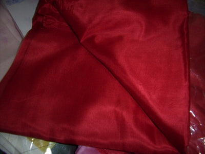 Silk fabric[Chilli red colour] 42&quot; wide