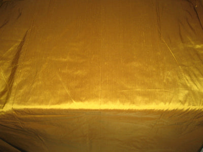 Pure SILK Dupioni FABRIC Dusty Yellow color DUP#73[2]