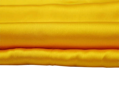 Mango Yellow viscose modal satin weave fabric ~ 44&quot; wide.(71)