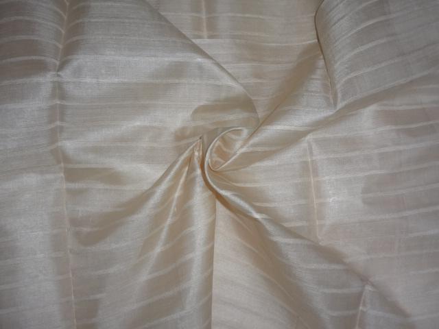 TUSSAR SILK FABRIC WITH SILK STRIPES 44&quot; WIDE [5923]