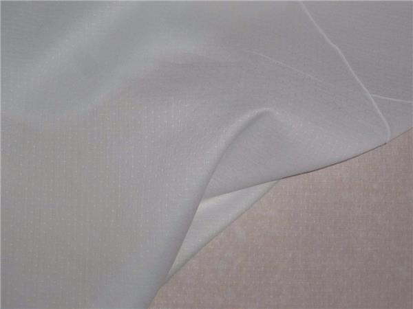 WHITE COTTON VOILE fabric 42&quot; WIDE /DOBBY