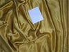 100% PURE SILK SATIN FABRIC 150 GRAMS GOLD colour 54&quot; wide