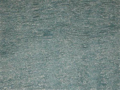 Silk Metalic Tissue Organza Fabric Gold Sea blue Color 36"~wide