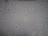 Embroidered Polyester Crepe Grey x Beads Silver,Blue Color 40&quot;