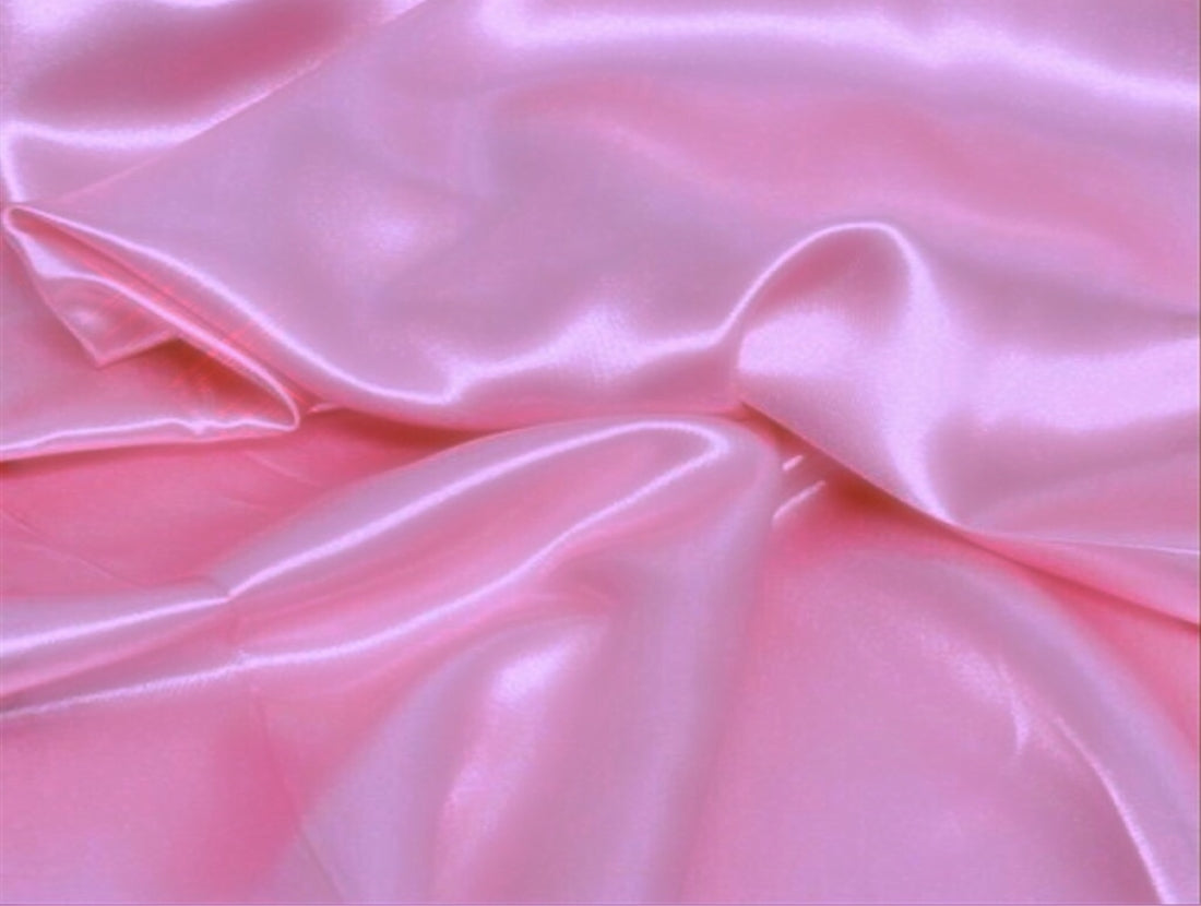 vant scene Illustrer Candy Floss Pink viscose modal satin weave fabric ~ 44&quot; wide.(96) –  Puresilks.us