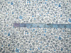 100% Cotton Satin Ivory, grey & amp blue 58" Color print Using Discharge Printing Method [8691]