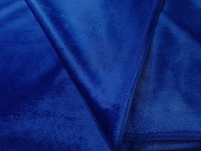 ITALIAN VELVET High Quality Fabric 56" wide available in three colors [ white,royal blue,navy][12770/12771/11767]