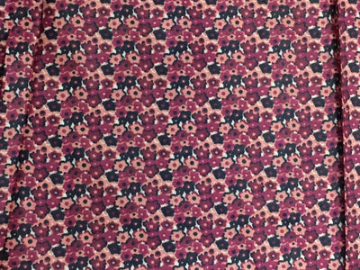 Digital  floral cotton Printed fabric-58&quot;wide
