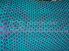 Silk Georgette Fabric with jacquard Blue &amp; Pink color 44&quot;