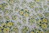 100% linen beautiful floral print fabric 58" wide [11505]