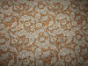100% Linen Brown printed Fabric ~ 58&quot; wide [11476]