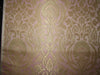 Silk Brocade KING KHAB fabric dusty pink and metallic gold color 36" wide BRO751[3]