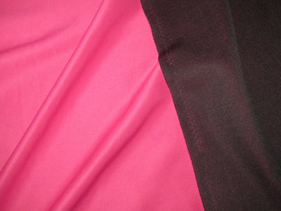 Reversable pink x brown Scuba air layer sandwich for fashion wear fabric ~58" wide[12030]