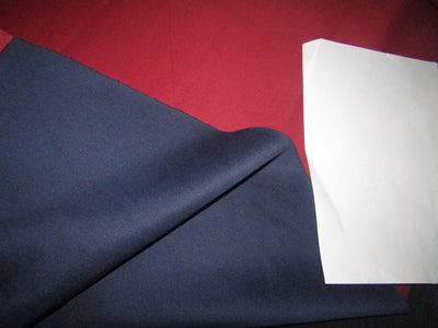 Reversable burgundy  X navy Scuba air layer sandwich fabric ~58&quot; wide[12031]
