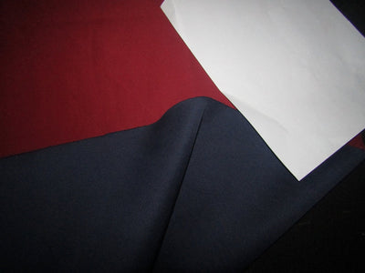 Reversable burgundy  X navy Scuba air layer sandwich fabric ~58&quot; wide[12031]