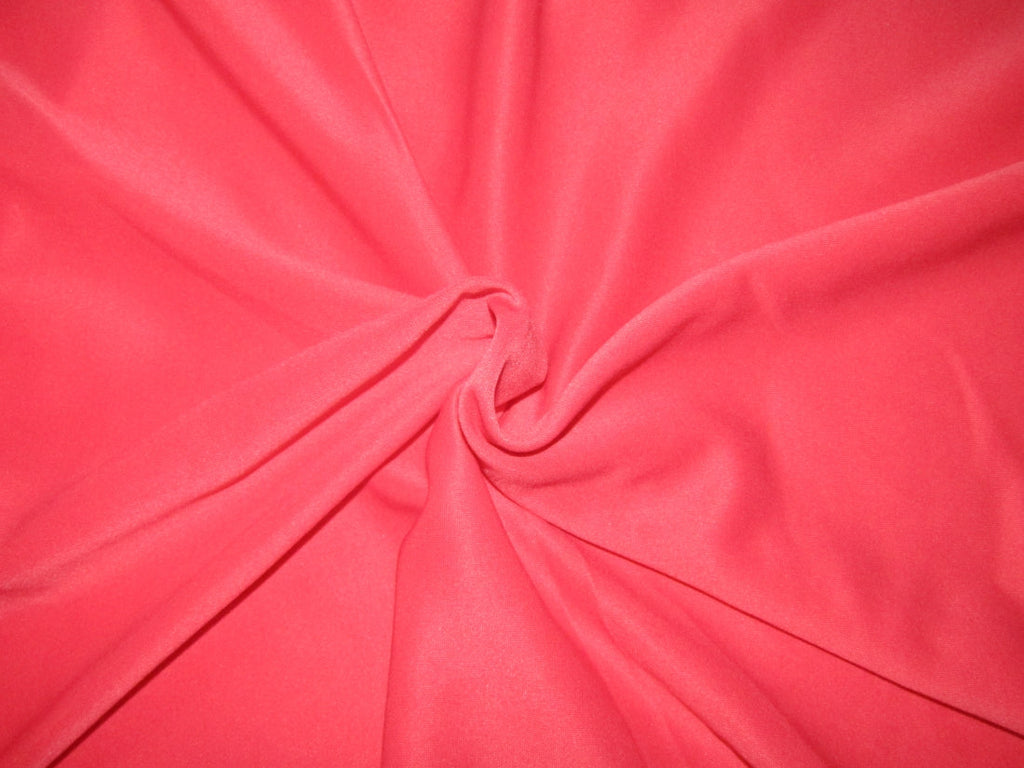 Coral Pink neoprene/ scuba Thick Fabric ~ 59&quot; wide, 2mm Thick[12032]