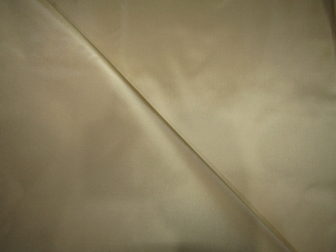 100% PURE SILK TAFFETA fabric 35 momme CREAMY GOLD colour 54&quot; wide TAF305[2]