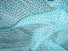 Organza printed leheriya shades of blue color 44" wide [11136]