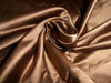 50 MOMME SILK DUTCHESS SATIN FABRIC Nutella chocolate brown color 54" wide