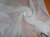 WHITE COTTON VOILE fabric 58&quot; WIDE / dobby/misdent